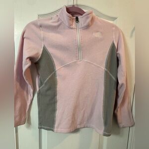 The North Face Light Pink Fleece Jacket Large (14/16)